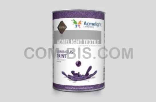 Acmelight Textile 1л. - самосветящаяся краска на пластизолевой основе для печати по текстилю