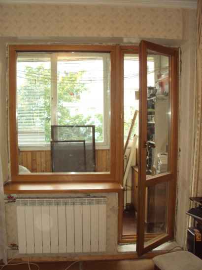 Балконный блок в Хрущевку