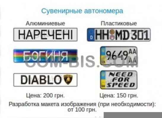 Изготовление сувенирных автономеров