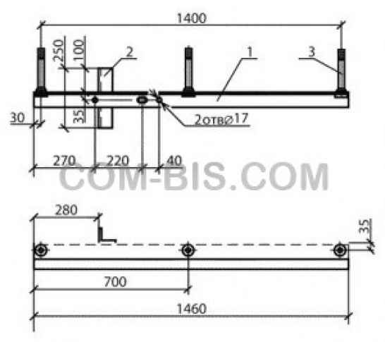 Траверса ТМ2