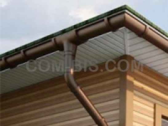 Пластиковые водосточные системы для крыш 