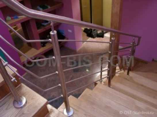 Ограждение лестницы из нержавеющей стали OST-Stainless