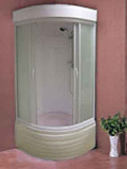 Душевая кабина без гидромассажа DOLPHIN DL-401 (012) 900x900x2100 мм хром/тонированное