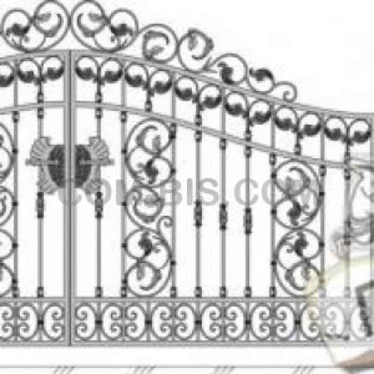 Кованые ворота от 