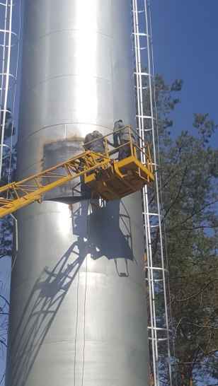 Ремонт (реставрация) наружная внутреняя покраска водонапорных башен и Резервуаров