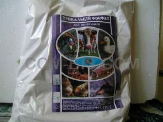 Трикальцій фосфат 1 кг пакет уп. 10 шт.