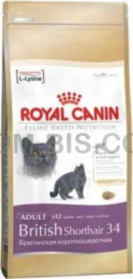 ROYAL CANIN British Shorthair 34 2 кг