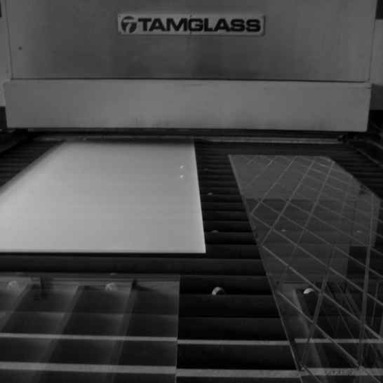 Закаливание стекла (собственная печь)