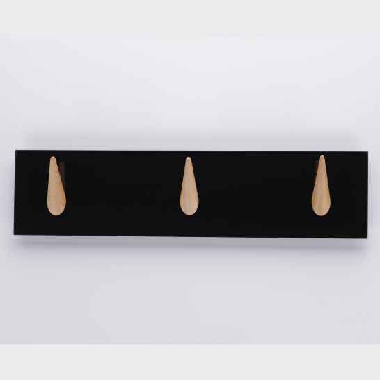 Вешалка настенная Unicorn Sklo+Glas стекло, дерево 