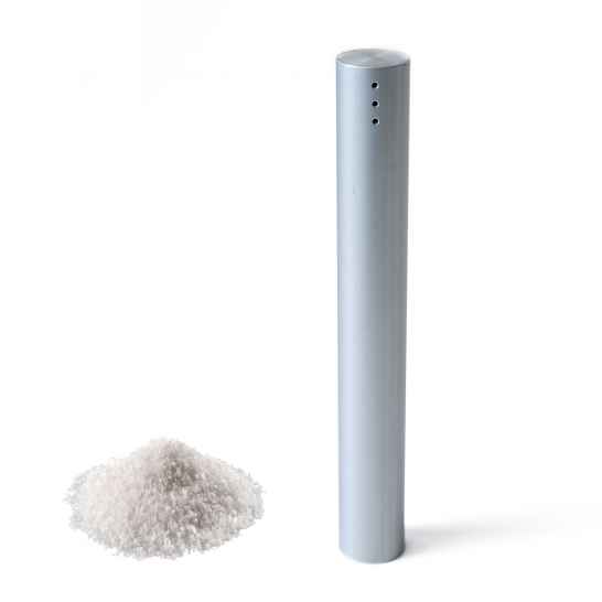 Комплект I-two солонка и перечница с подставкой, алюминий