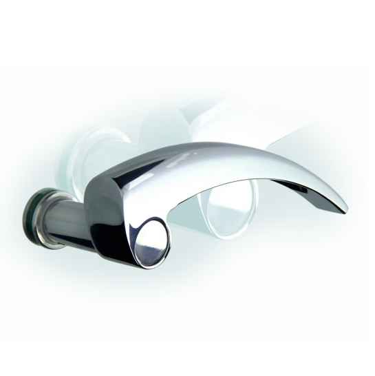 Ручка для стеклянной двери Nautilus, хром полированный