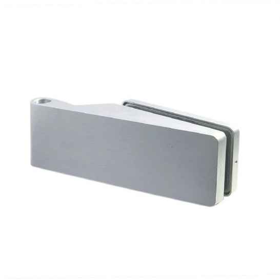 Петля FH400R для стеклянной межкомнатной двери, анодированное матовое покрытие 