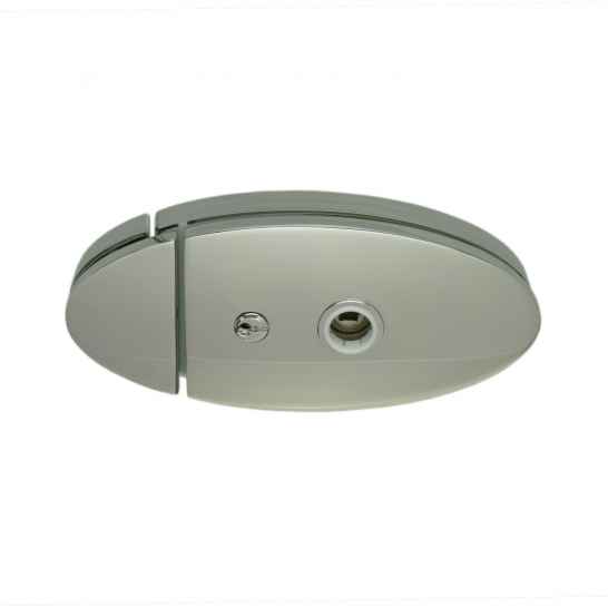 Замок Atoll для стеклянных дверей запирание ключ, матовый хром