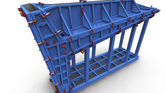 Металлоформы для подпорных стен