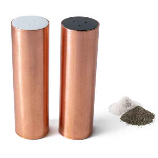 Солонка и перечница Rome II, медь