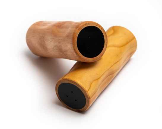 Солонка и перечница Snow Storm 1, натуральное дерево 