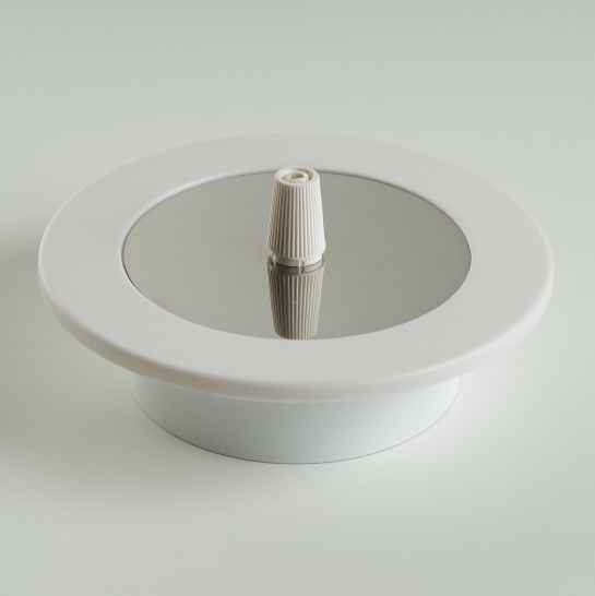 Потолочный крепеж Sklo+Glas для светильников, толщина 30мм, белый пластик 