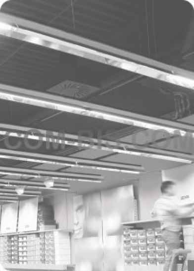 Освещение торговых и промышленных площадей ЛПО 10 