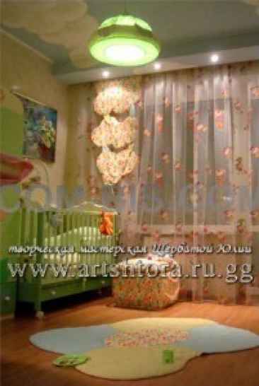 Пошив штор в детскую