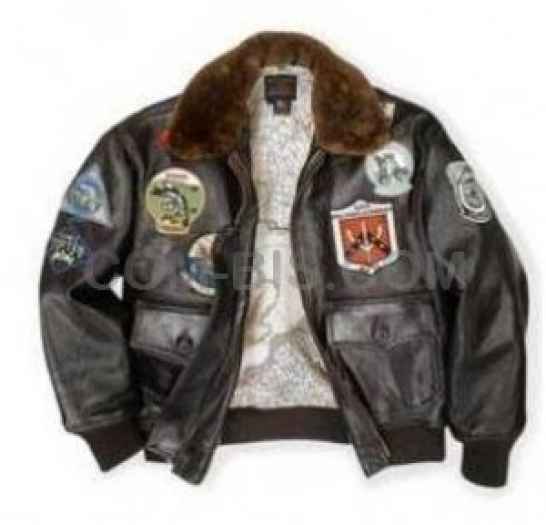 Куртка летная Cockpit USA Top Gun Navy G-1 Jacket (Z201036M)