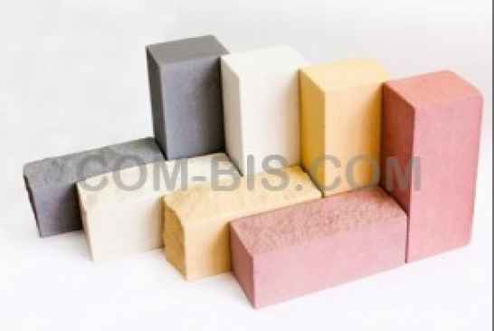 Кирпич силикатный цветной 