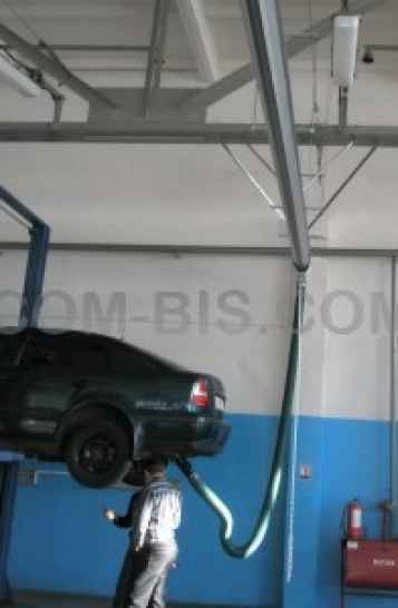 Канальная вытяжка выхлопных газов ЧП 