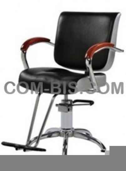 Кресло парикмахерское MS-K8055 серебро