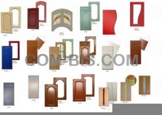 МДФ фасады облицованные пленкой ПВХ