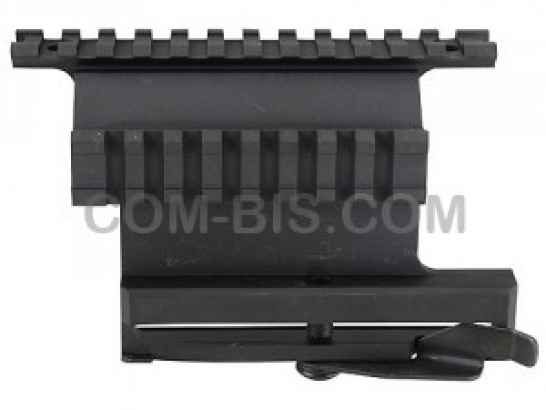 Крепление UTG 5th Generation Quick Detachable Picatinny-Style Double Rail Mount AK-47 Matte