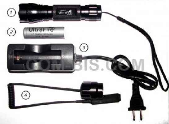 Набор тактический Ultrafire WF-501b