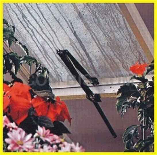 Устройство для автоматического проветривания теплиц 