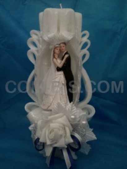 Свеча свадебная декоративная комплект 