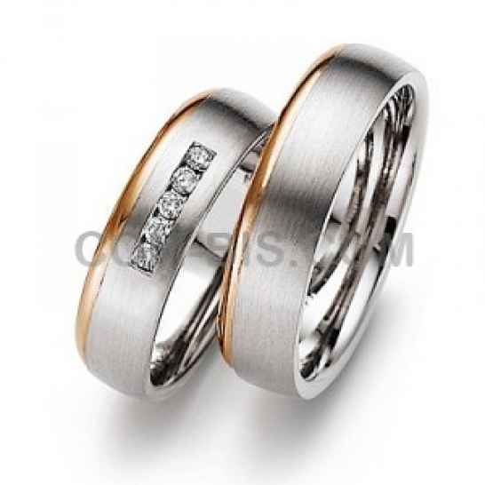 Обручальные кольца №01 от ювелирной мастерской CaratPlus
