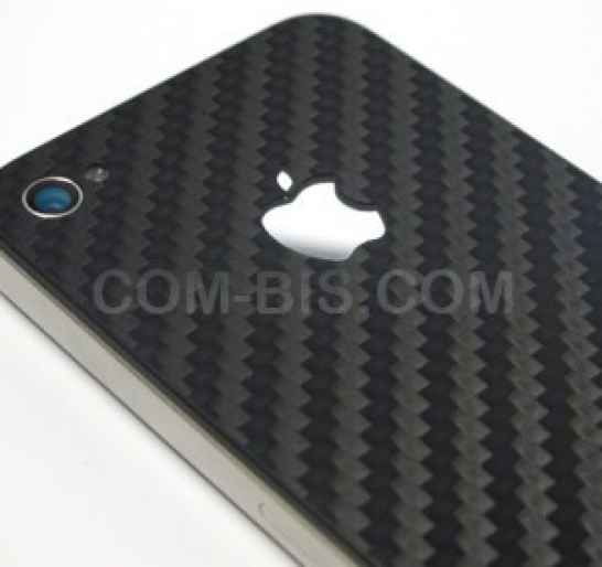 Карбоновая пленка для iPhone 4/4s