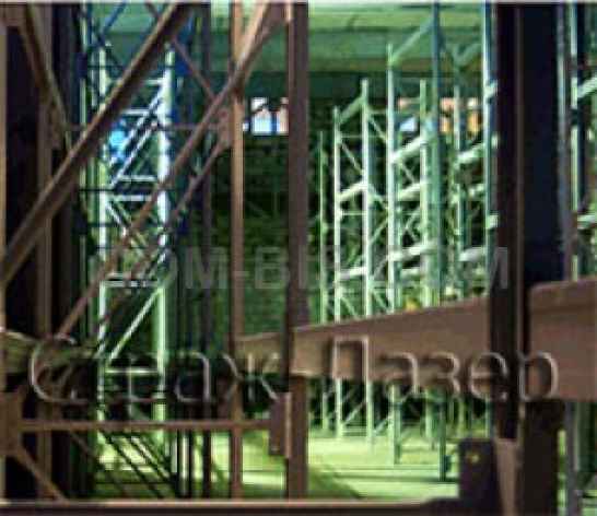 Складские стеллажи 120х60 мм