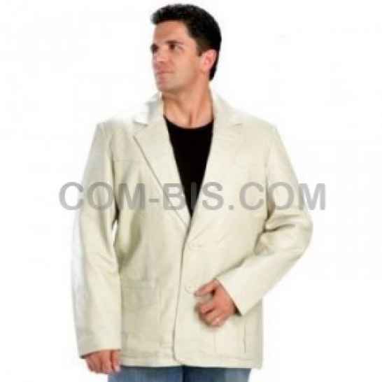 Куртка-пиджак 2 Western Buttoned Bone Leather Blazer