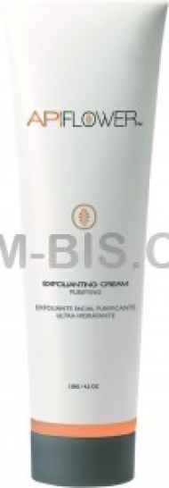 Отшелушивающий крем-скраб APIFLOWER