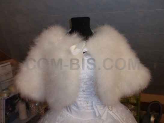 Шубка из лебяжего пуха 