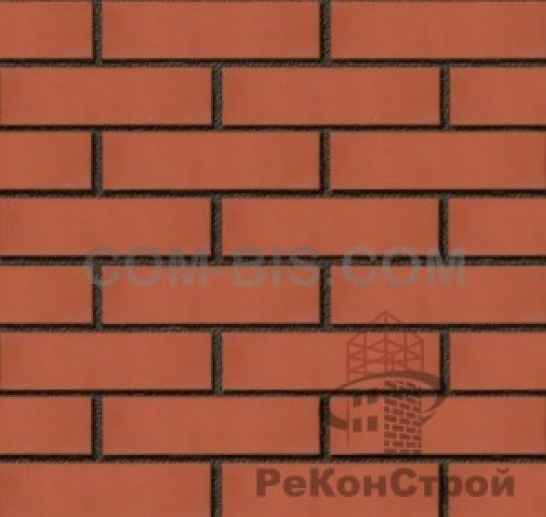 Кирпич облицовочный керамический, 1 НФ персик красный