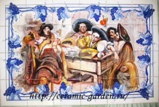 Керамическое панно 