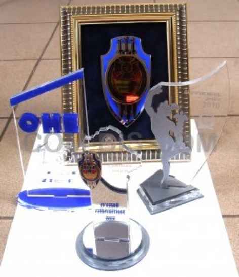 Изготовление сувениров и наград из акрила