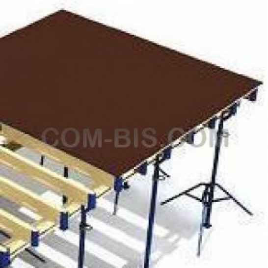 Фанера ламинированная, ФСФ 1,22х2,44 Свеза