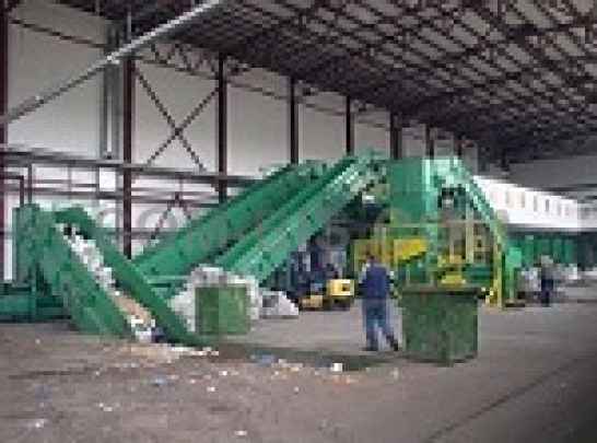 Мусороперерабатывающее оборудование (конвейер) 