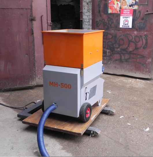 Машина нагнетательная МН-500 для выдува  утеплителя эковата