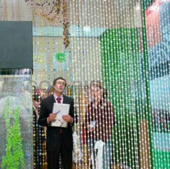 Готовые шторы из бусин