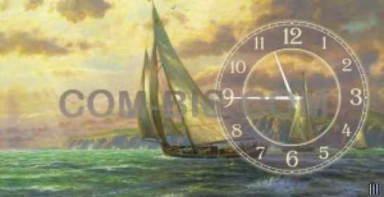 Часы-картина Томаса Кинкейда 