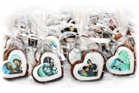 Печенье в индивидуальной упаковке с логотипом