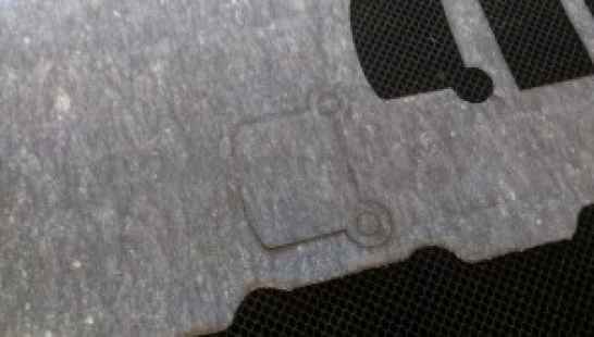 Лазерная резка паронита